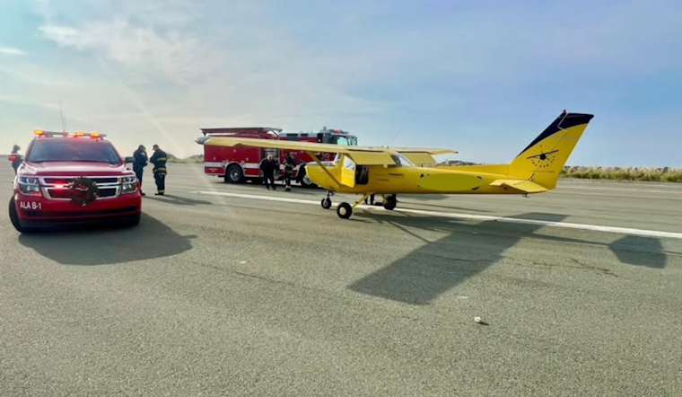 Emergency Landing at Former Naval Air Station Alameda Ends Without Injury Thanks to Skilled Pilot