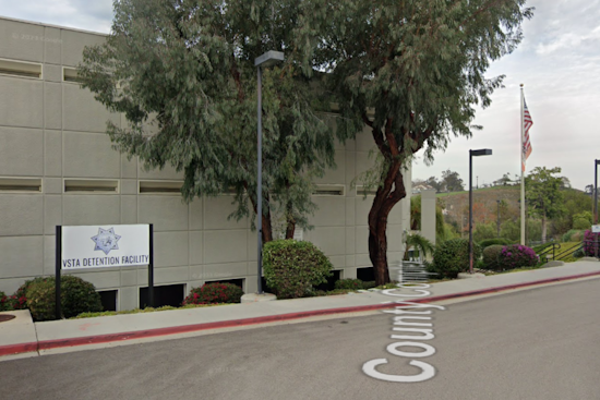 UPDATE: Escondido Inmate Dies at Vista Detention Facility, San Diego Sheriff's Office Investigates Circumstances