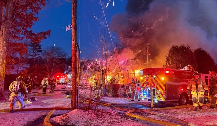 Explosive Flames Ravage Homes in Spencer, Massachusetts Amid Firefighting Challenges