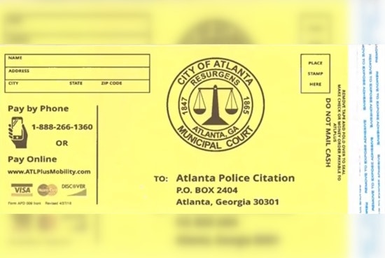 Fake Parking Ticket Scam Uncovered Near Mercedes-Benz Stadium During SEC Championship Rush