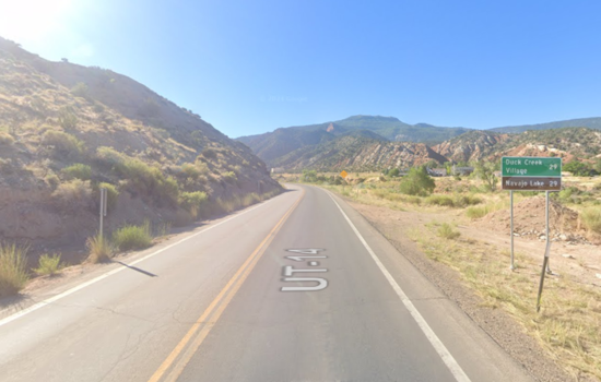 Fatal Blaze on SR-14: Driver Perishes in Flaming Car Crash in Cedar City, Investigation Underway