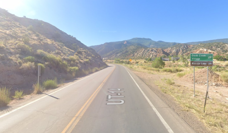 Fatal Blaze on SR-14: Driver Perishes in Flaming Car Crash in Cedar City, Investigation Underway