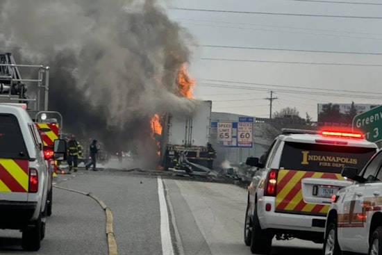 Fatal Semi-Truck Fire Causes Major Traffic Delays on I-65 in Indianapolis