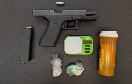 Firearm and Drugs Found During Hayward Traffic Stop, Two Arrested Including Wanted Individual and Parolee