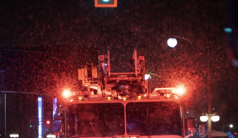 Firefighter Injured as Fire Truck Overturns on Icy I-40 Near Statesville Amid Winter Weather Chaos