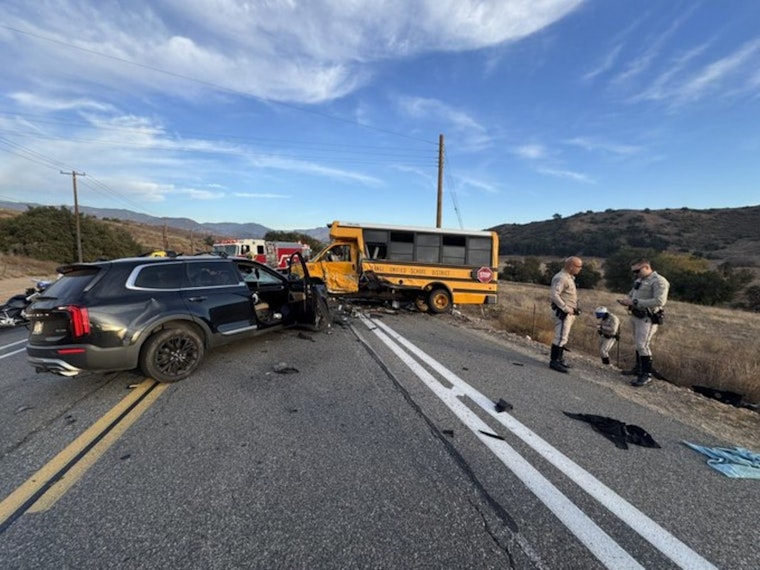 Five Hospitalized in School Bus Collision in Orange, Children with Special Needs Among Injured
