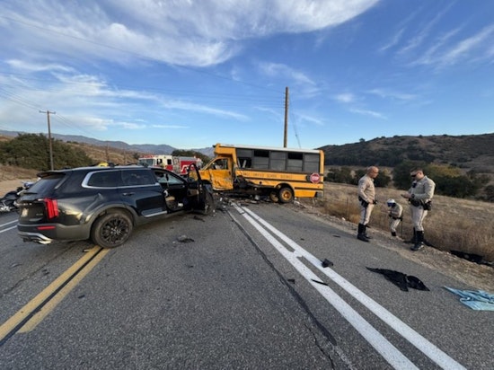Five Hospitalized in School Bus Collision in Orange, Children with Special Needs Among Injured