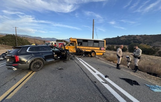 Five Hospitalized in School Bus Collision in Orange, Children with Special Needs Among Injured