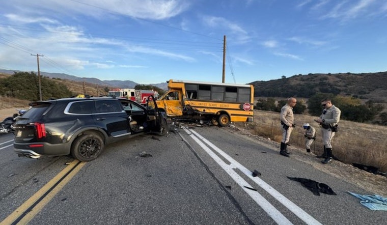 Five Hospitalized in School Bus Collision in Orange, Children with Special Needs Among Injured