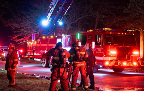 Fort Worth and Benbrook Fire Departments Team Up to Quell Overnight Residential Fire