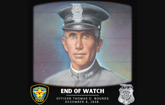 Fort Worth Police Department Grieves Loss of Officer Thomas C. Bounds to On-Duty Heart Attack