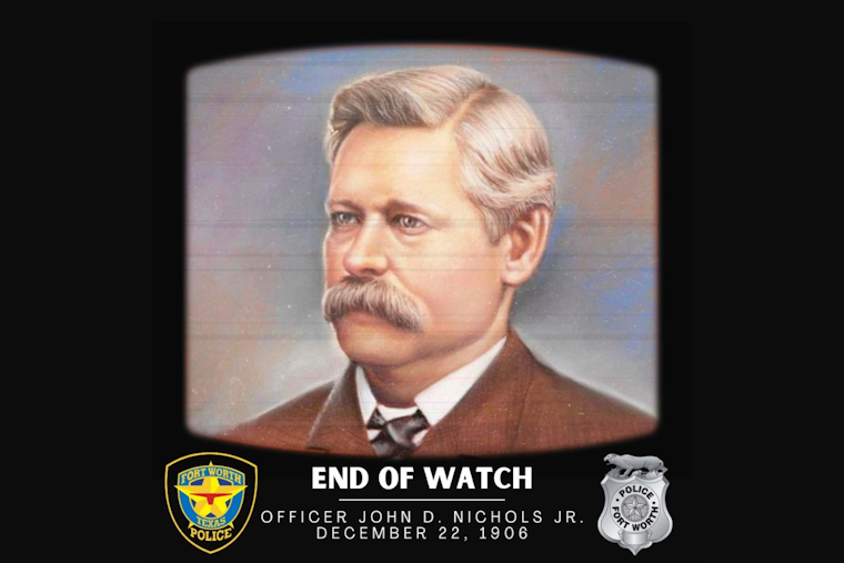 Fort Worth Police Department Honors Legacy of Fallen Officer John D. Nichols Jr. on Anniversary of 1906 Line-of-Duty Death