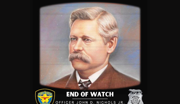 Fort Worth Police Department Honors Legacy of Fallen Officer John D. Nichols Jr. on Anniversary of 1906 Line-of-Duty Death