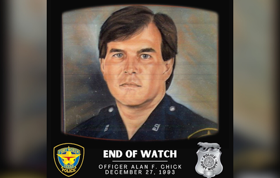 Fort Worth Police Department Honors Memory of Officer Alan F. Chick on Anniversary of His End of Watch