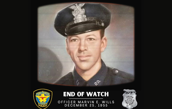 Fort Worth Police Honor Legacy of Officer Marvin Elton Wills, Slain on Christmas Night in 1955