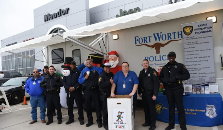 Fort Worth Police's Blue Elves Toy Drive Returns to Spread Holiday Cheer in South Division