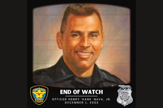 Fort Worth Remembers Fallen Officer Hank Nava on the 19th Anniversary of His Line of Duty Death
