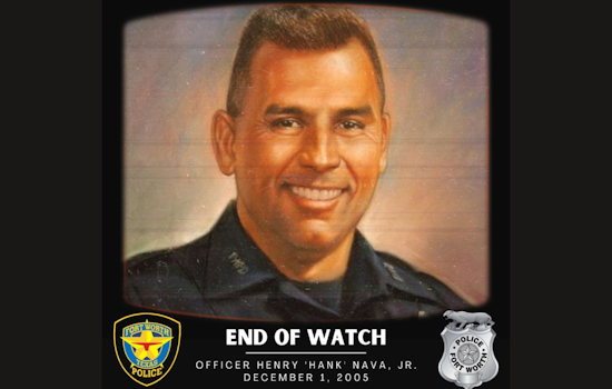 Fort Worth Remembers Fallen Officer Hank Nava on the 19th Anniversary of His Line of Duty Death