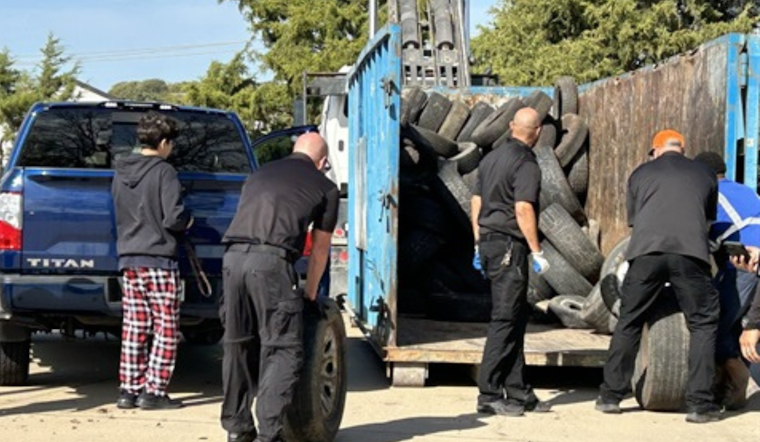 Fort Worth Residents Band Together to Recycle Over 380 Scrap Tires in Eco-Friendly Initiative