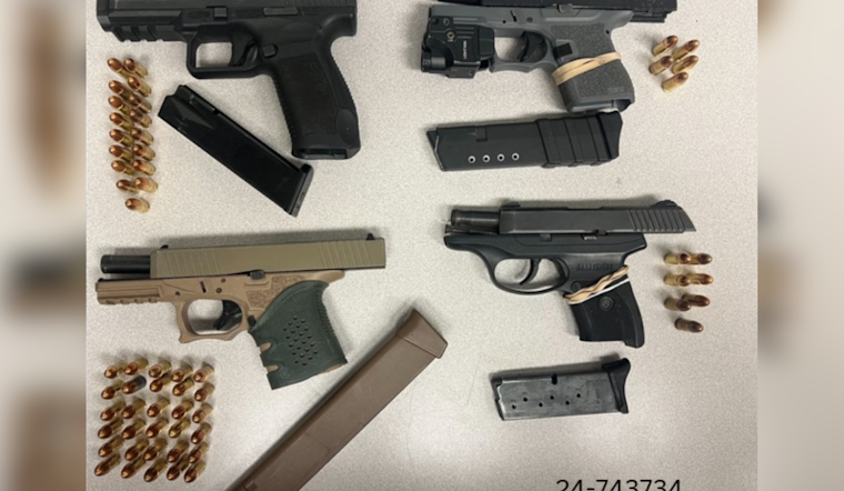 Four Arrested, Including Two Minors, in Daylight Robbery in Glen Burnie; Stolen Firearms and Drugs Recovered