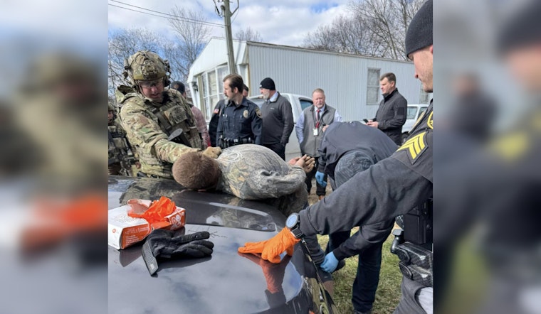 Fugitive in Madisonville Attempts Escape Through Trap Door, Captured in Multi-Agency Operation