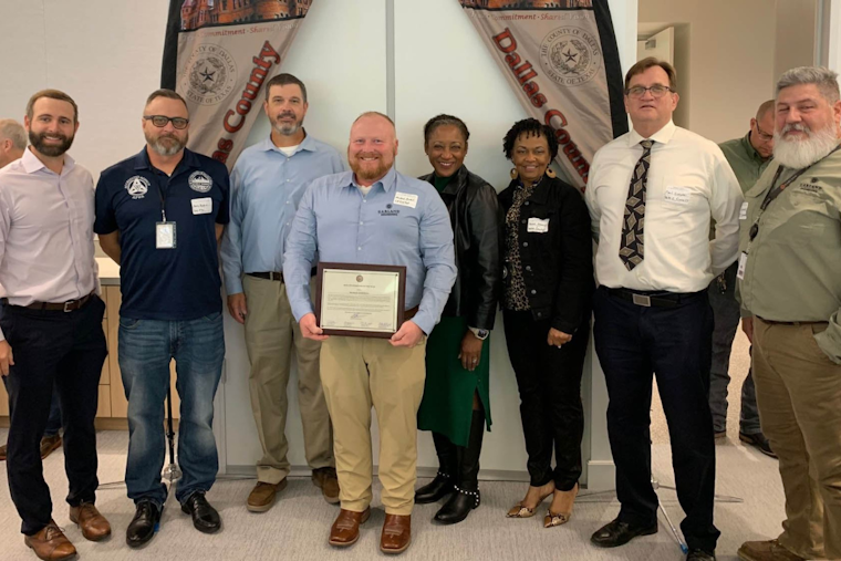 Garland's Mike Paschall Honored as Dallas County's City Partner of the Year for Role in Major Infrastructure Project
