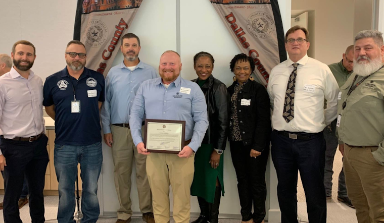 Garland's Mike Paschall Honored as Dallas County's City Partner of the Year for Role in Major Infrastructure Project