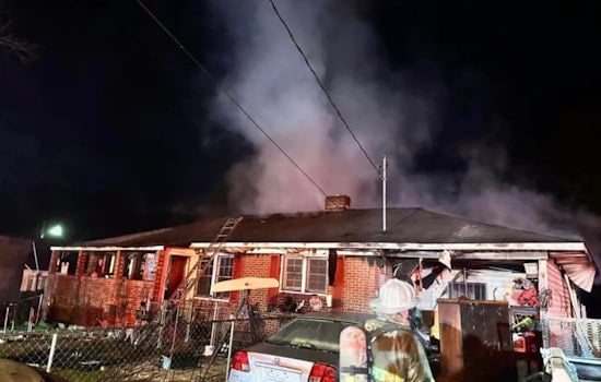 Gastonia Home Engulfed in Flames Due to Heater Malfunction, No Injuries Reported