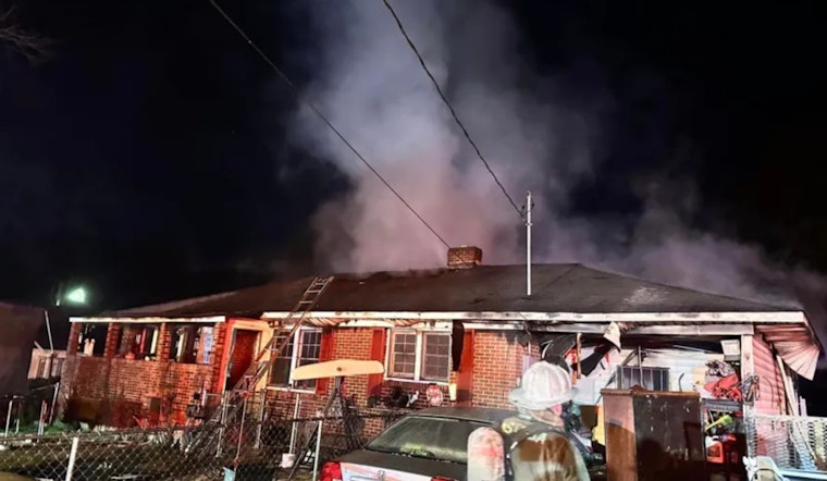 Gastonia Home Engulfed in Flames Due to Heater Malfunction, No Injuries Reported
