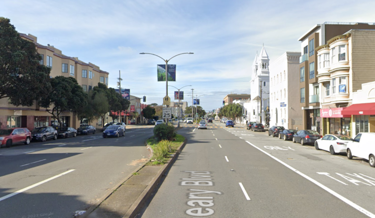 Geary Boulevard Shines with New Holiday Lights as Part of Improvement Project in Richmond, San Francisco