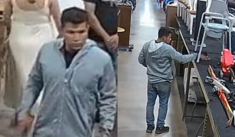 Gilroy Police Seek Community's Help to Identify Suspect Accused of Theft at Local Goodwill Store