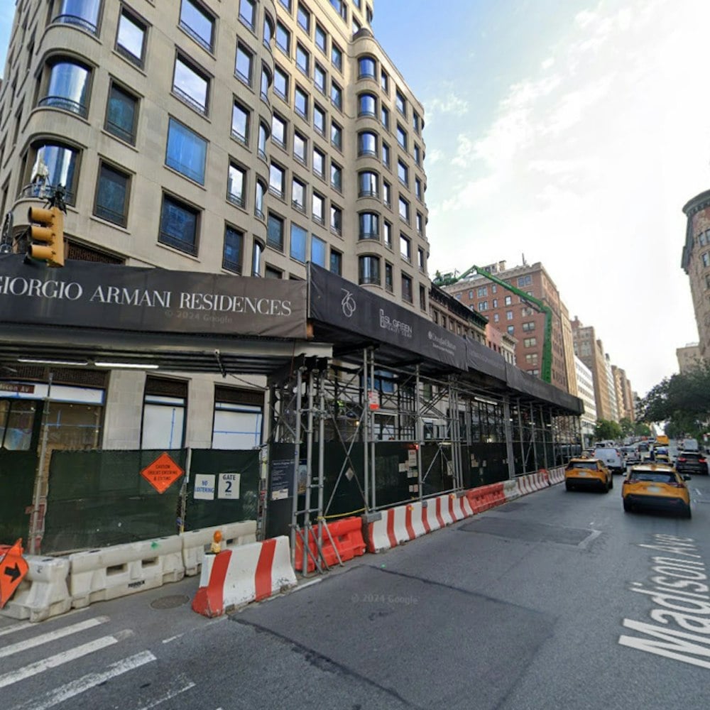 Giorgio Armani Unveils Chic 'Armani Ristorante' at Madison Avenue Flagship Store in New York