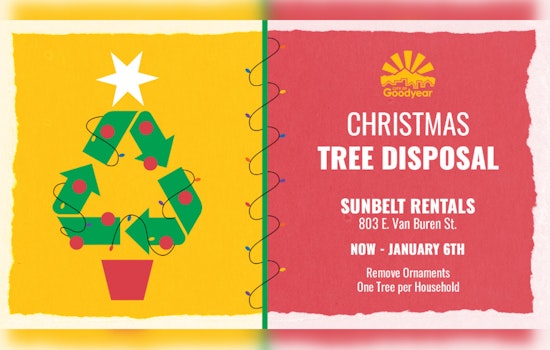 Goodyear Offers Easy Post-Holiday Tree Disposal Options for Residents
