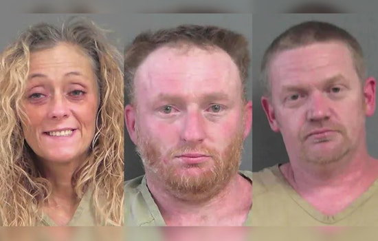 Gordon County Traffic Stop Leads to Arrest of Three Suspects on Drug and Weapons Charges