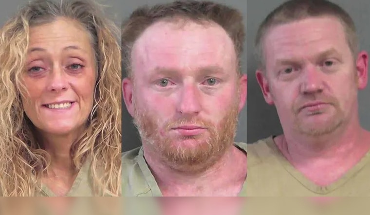 Gordon County Traffic Stop Leads to Arrest of Three Suspects on Drug and Weapons Charges
