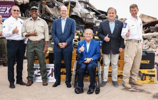Governor Abbott Highlights Stanley Black & Decker's $100K Donation to Texas Disaster Response in College Station
