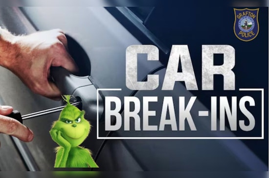 Grafton Police Seek Community Help Following String of Vehicle Break-ins During Holiday Season