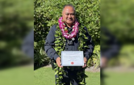 Hawai‘i Island Officer Honored for Excellence in Traffic Safety Enforcement