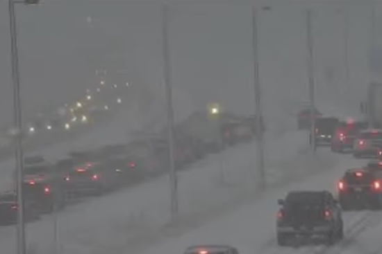 Heavy Snow Causes I-70 Closures and Travel Woes in Colorado Mountains on Christmas Day