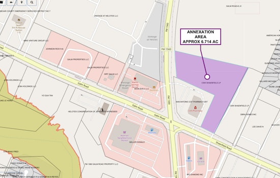 Helotes City Council to Hold Public Hearing for Proposed Annexation Near Shaenfield Road