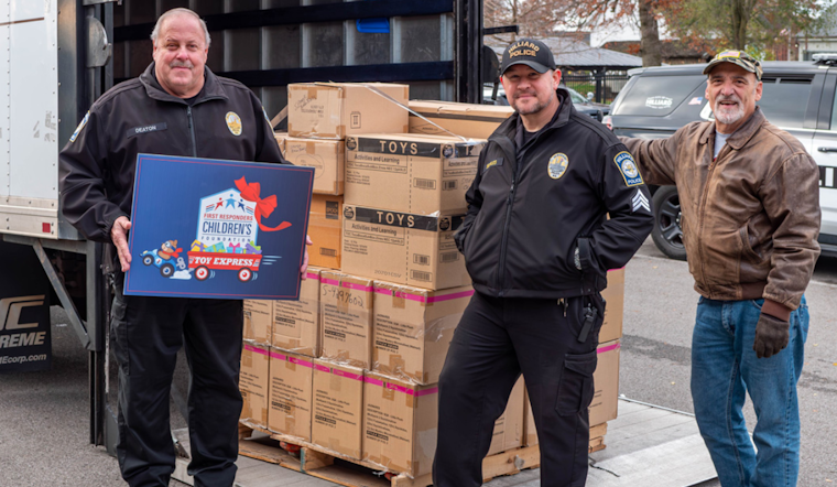 Hilliard Police Partner with CSX to Deliver Holiday Cheer with Over 400 Toy Donations for Children