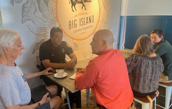 Hilo Residents Invited to 'Coffee with a Cop' for Open Dialogue with Hawaii Police on December 19