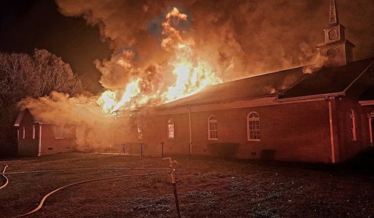 Historic Mount Zion A.M.E. Church in Catawba, SC Destroyed by Intense Blaze as Community Mourns and Investigators Search for Cause