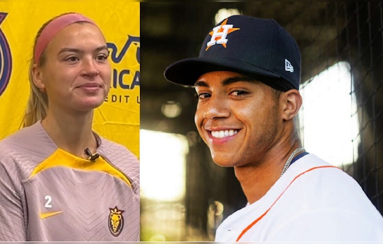 Houston Astros' Jeremy Peña and Soccer Star Julia Grosso Go Public With Romance