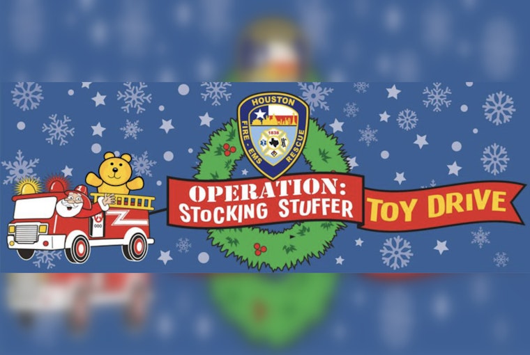 Houston Fire Department to Delight Kids with "Operation Stocking Stuffer" Toy Giveaway Tomorrow at Dick Graves Park