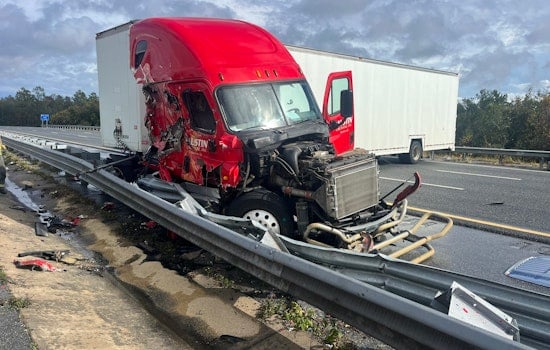 I-75 in Hernando County Clears After Jackknifed Semi-Truck Disruption Near Brooksville
