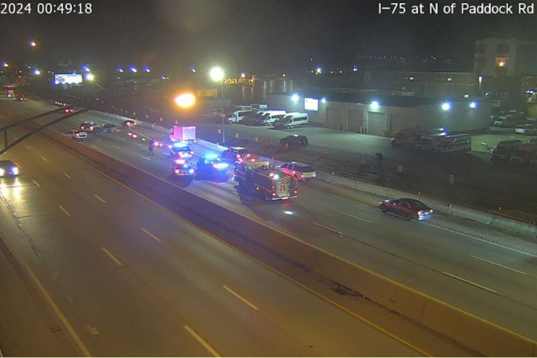 I-75 Near Cincinnati Reopens After Overnight Collision Involving Two Police Vehicles