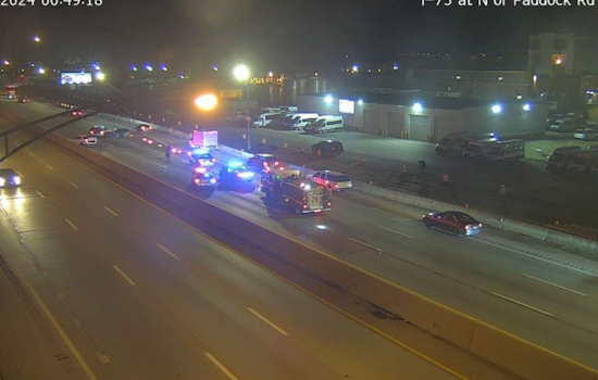 I-75 Near Cincinnati Reopens After Overnight Collision Involving Two Police Vehicles