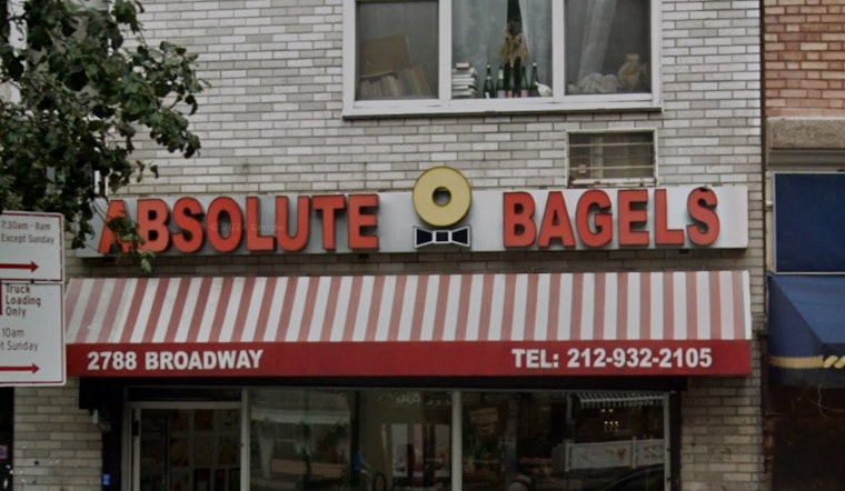 Iconic Upper West Side Bagel Shop Absolute Bagels Closes Amid Health Code Violations