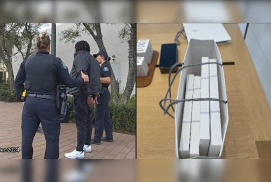 Illinois Man Accused of Stealing Over $6,000 in Apple Products from Southern California Stores, Arrested in Irvine